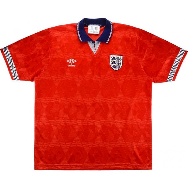 Thailandia Maglia Inghilterra Away Retro 1990 Rosso